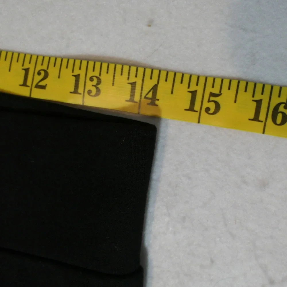 Brooks Brothers Women Leggings M Black Preppy Minimalist Quiet Luxury Clean Girl
